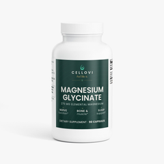 Cellovi Magnesium Glycinate, part of the His Healthspan Protocol
