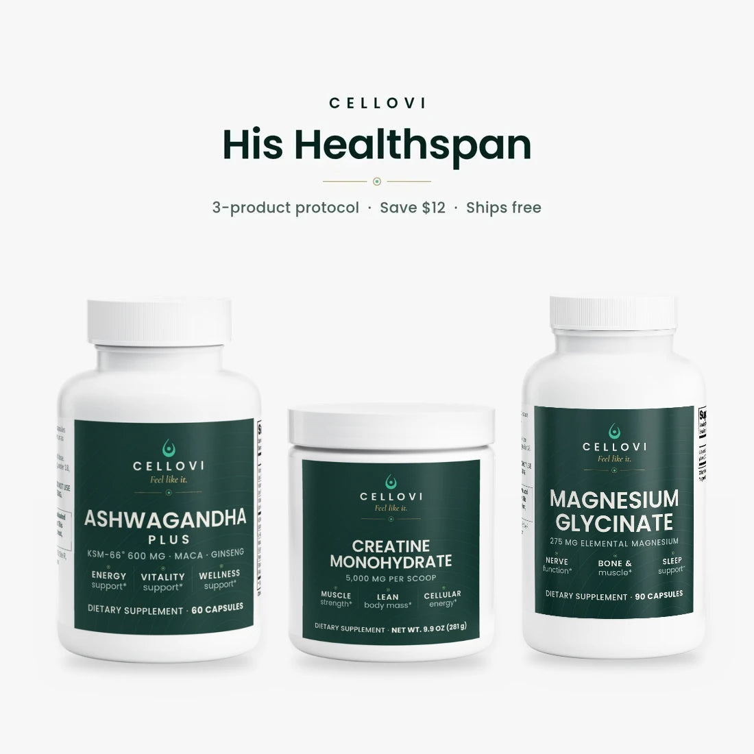 Cellovi His Healthspan Protocol